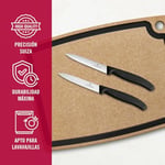 Victorinox 6.7793.2 Swiss Classic 2li 10cm Soyma Bıçağı Set, Siyah