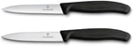 Victorinox 6.7793.2 Swiss Classic 2li 10cm Soyma Bıçağı Set, Siyah