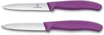 Victorinox 6.7795.2C1 Swiss Classic 2li 10cm Soyma Bıçağı Set, Mor