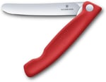 Victorinox 6.7801.FC1 Swiss Classic 11cm Katlanır Piknik Bıçağı, Kırmızı