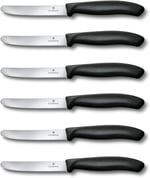 Victorinox 6.7833.6 SwissClassic Blisterli Siyah 6lı Domates Bıçağı