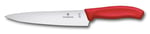 Victorinox 6.8001.19C1B 19cm Düz Şef Bıçağı, Kırmızı, Blisterli