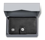 Victorinox Altius Secrid Essential Card Wallet, 10 cm, Siyah, Alüminyum, 612677| RFID, Siyah, S, Gündelik