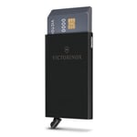 Victorinox Altius Secrid Essential Card Wallet, 10 cm, Siyah, Alüminyum, 612677| RFID, Siyah, S, Gündelik