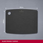 Victorinox Chopping Board Kitchen Series Black M, Sİyah