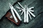 Victorinox Deri kılıf çakı için (kemer halkası, cırt cırtlı, 3 cm x 10 cm) kahverengi