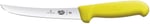 Victorinox Fibrox Kemik Sıyırma Bıçağı, Swiss Made, 15 cm Kavisli Bıçak, Kaymaz, Paslanmaz, Paslanmaz Çelik, Sarı