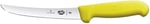 Victorinox Fibrox Kemik Sıyırma Bıçağı, Swiss Made, 15 cm Kavisli Bıçak, Kaymaz, Paslanmaz, Paslanmaz Çelik, Sarı