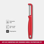 Victorinox IOTA Tırtıklı Kenar Çift Taraf Kırmızı Soyacak, 6.0943.1