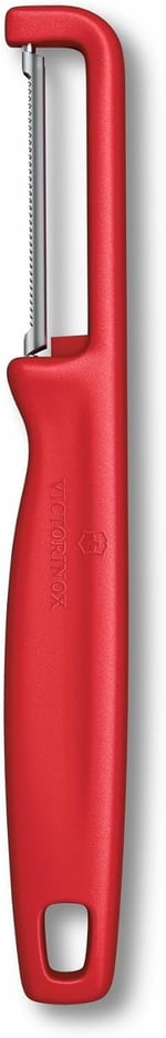 Victorinox IOTA Tırtıklı Kenar Çift Taraf Kırmızı Soyacak, 6.0943.1
