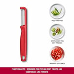 Victorinox IOTA Tırtıklı Kenar Çift Taraf Kırmızı Soyacak, 6.0943.1