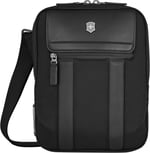 Victorinox İsviçre Tasarımlı Crossbody Çanta, Architecture Urban 2, Erkekler ve Kadınlar için Çanta, 6 Litre, Siyah, 653351, Siyah, S, İş