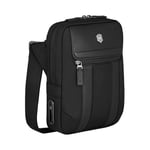 Victorinox İsviçre Tasarımlı Crossbody Çanta, Architecture Urban 2, Erkekler ve Kadınlar için Çanta, 6 Litre, Siyah, 653351, Siyah, S, İş