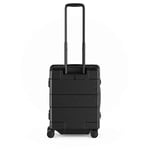 Victorinox Lexicon Çerçeveli Hardside Carry-On, Fırçalanmış Siyah, Carry-on global, Küresel