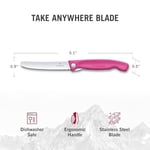 Victorinox S Classic Pembe Katlanır Soyma Bıçağı 11 cm