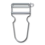 Victorinox STAR tasarruflu soyucu, ekstra keskin bıçak, tırtıklı kesim, çift bıçaklı, paslanmaz çelik