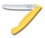 Victorinox Swiss Classic 11cm Tırtıklı Piknik Bıçağı, Sarı