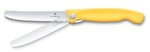 Victorinox Swiss Classic 11cm Tırtıklı Piknik Bıçağı, Sarı