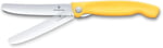 Victorinox Swiss Classic 11cm Tırtıklı Piknik Bıçağı, Sarı