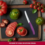 Victorinox Swiss Classic 11cm Tırtıklı Domates Bıçağı, Mor
