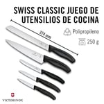 Victorinox, Vict.Swiss Classic Biçak Seti 5'li, Kutulu, 6.7133.5gr, Siyah