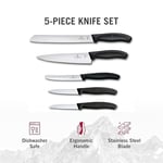 Victorinox, Vict.Swiss Classic Biçak Seti 5'li, Kutulu, 6.7133.5gr, Siyah