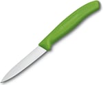 Victorinox VT 6.7606.L114 Swiss Classic Yeşil Sivri Uçlu Soyma Bıçağı 8 Cm
