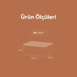 Vienev 4'lü Bella Buzdolabı Düzenleyici 1,75 Litre Antrasit