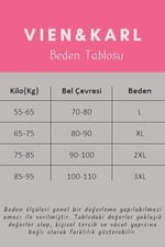 VIEN&KARL 5'li Premium Kutu Kadın Hipster, Yarı Yüksek Bel, Pamuklu, Likralı, İç çamaşırı Külot