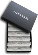 VIEN&KARL 6'lı Premium Kutu, Erkek Atlet, Pamuklu, Uzun, Erkek İç Çamaşırı