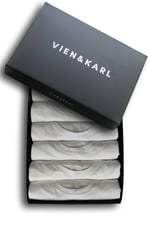 VIEN&KARL 6'lı Premium Kutu, Erkek Atlet, Pamuklu, Uzun, Erkek İç Çamaşırı