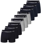 VIEN&KARL 9'lu Paket, Erkek Boxer, Pamuklu, Likralı, Premium Erkek İç Çamaşırı Külot