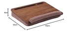 Vigo Wood-LS013 Minderli Laptop Sehpası (Ceviz)