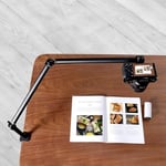 VIJIM LS08 Masa Kelepçeli Ve Kollu Tripod (üç parçalı) Siyah