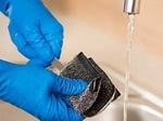 Vileda Glitzi Power Pad Inox, Ekstra kaliteli, Pas tutmaz, Zorlu lekeleri söker, 2'li Paket