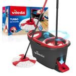 Vileda Turbo 2in1 Komple Temizlik Seti, 130 cm Uzayan Sap, Üçgen Başlık - Seçenekler: Turbo 2in1, Turbo