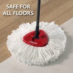 Vileda Turbo Classic mop yedek başlık, mikrofiber, beyaz, 2 adet