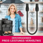 VIOKS Siеmens 12004554 için süt hortumu süt borusu yedeği Köpürtme başlığı için hortum 220 mm VeroAroma 500, 700, EQ.6 serisi 300, 500, 700 kahve makinesi için