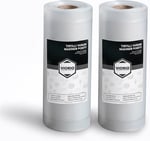 VI'ORIO 10 Metre Tırtıklı Rulo Vakum Poşeti Torbası (SEÇENEKLİ) (25 cm)
