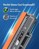 VIPGOOD HP 106A W1106A ile Uyumlu Çipli Toner Kartuşları 107w 107w 107a 107r MFP 137fnw 137fwg 135a 135r 135w 135wg için (Siyah, 2-Paket)