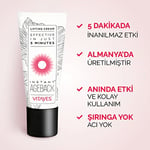 VITAYES Insant Ageback Anında Etkili Yüz Germe ve Sıkılaştırma Kremi - Göz Altı Torbaları ve Kırışıklıklarında Etkili Yüz Bakım Kremi - 15 ml - Seçenekler: 7ml, 15ml