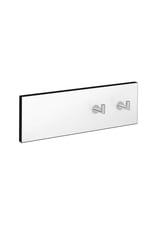 VitrA Voyage A4479857 İkili Askı, Beyaz - Krom