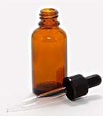 Vivaplex 12, Amber, 1oz Cam Şişeler, Cam Göz Damlalıklı