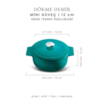 Voeux Kitchenware Elegance Döküm Mini Güveç Cm
