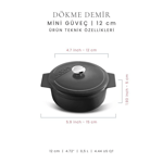 Voeux Kitchenware Elegance Döküm Mini Güveç Cm