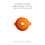 Voeux Kitchenware Elegance Döküm Mini Güveç Cm