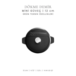 Voeux Kitchenware Elegance Döküm Mini Güveç Cm