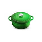 Voeux Kitchenware Forêt Yeşil Derin Döküm Tencere 28 Cm