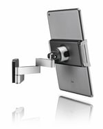 Vogel's Tms 1030 Döndürülebilir Tablet Duvar Askısı, 180 Dereceye Kadar Döndürülebilir (Sol/Sağ), 15 Dereceye Kadar Eğilebilir, İpad V - Seçenekler: Döner duvar askısı, Araç tutucu, Baş desteği tutucu
