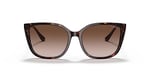 Vogue 0VO5435SI W65613 55 Kadın Güneş Gözlüğü, Dark Havana, 55